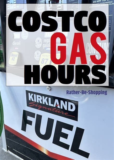 costco hours for gasoline